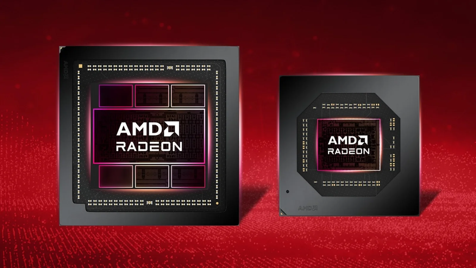Official AMD gaming laptop image with Ryzen and Radeon branding on the display