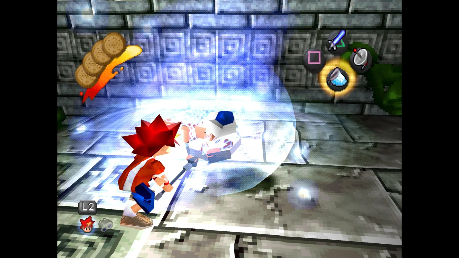 Official Ape Escape artwork and screenshots for the PS4 and PS5 conversion