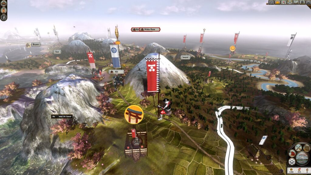Creative Assembly Responds to Total War: Shogun 2 Remaster Fallout Official Total War: Shogun 2 screenshot depicting mounted samurai charging through a misty wooded battlefield