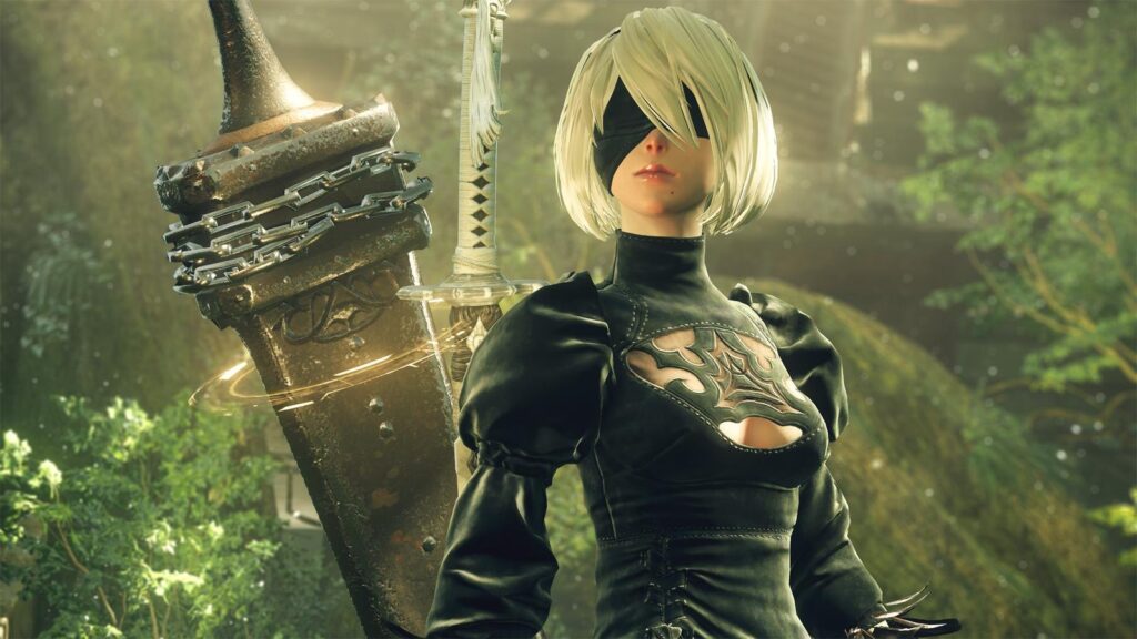 Dead by Daylight NieR:Automata Collection Launches October 6 Dead by Daylight x NieR:Automata Collection teaser showing both franchise logos on a dark glitch-styled background
