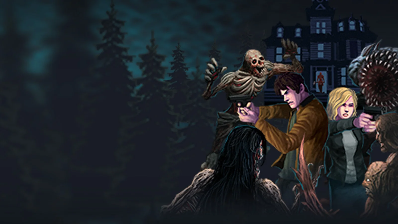 Dead of Darkness 2 promotional image accompanying GOG’s announcement that the sequel is coming to the storefront