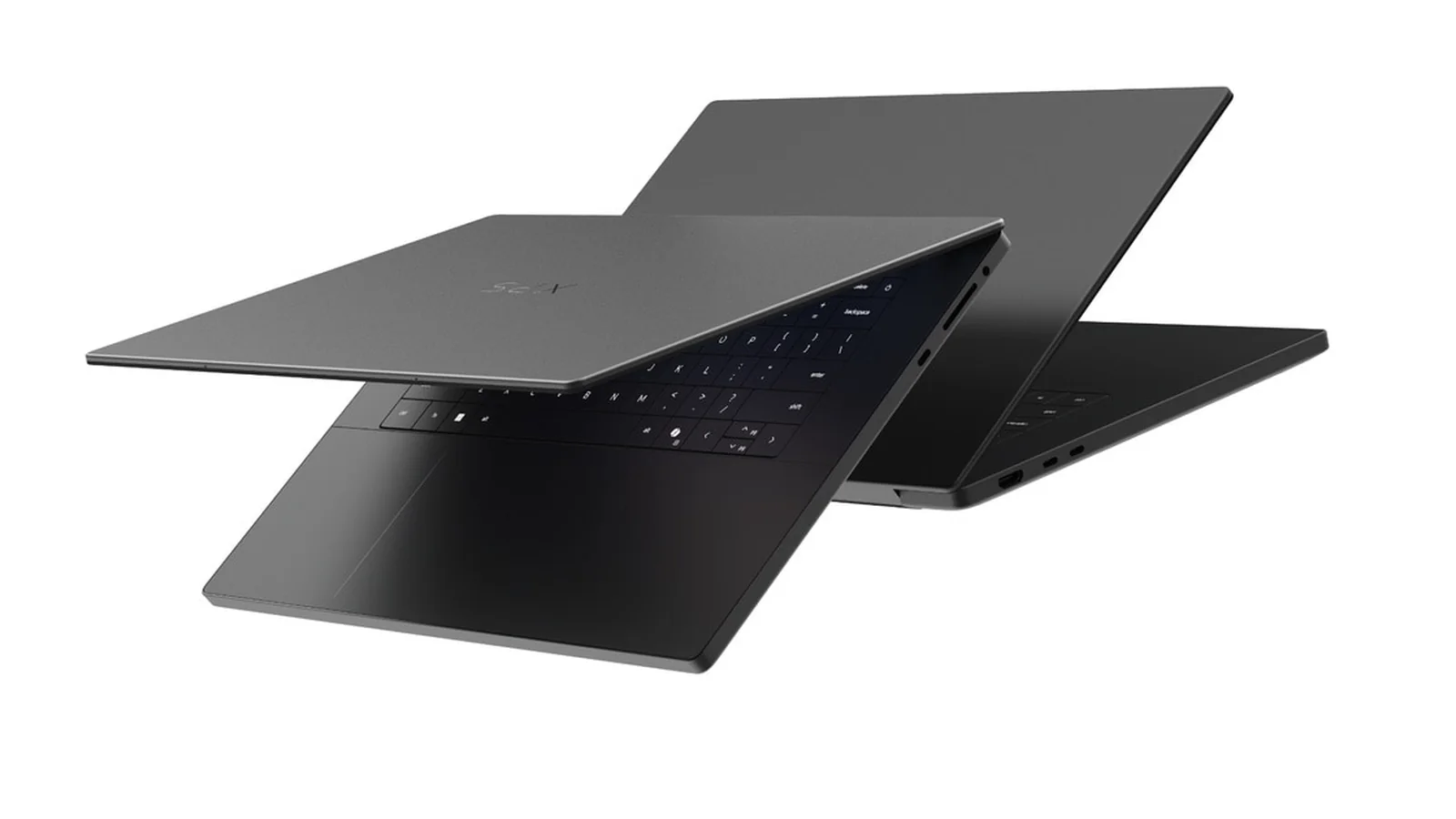Official Dell promotional image of the XPS 16 Creator Edition with the laptop open and RTX Spark branding on screen