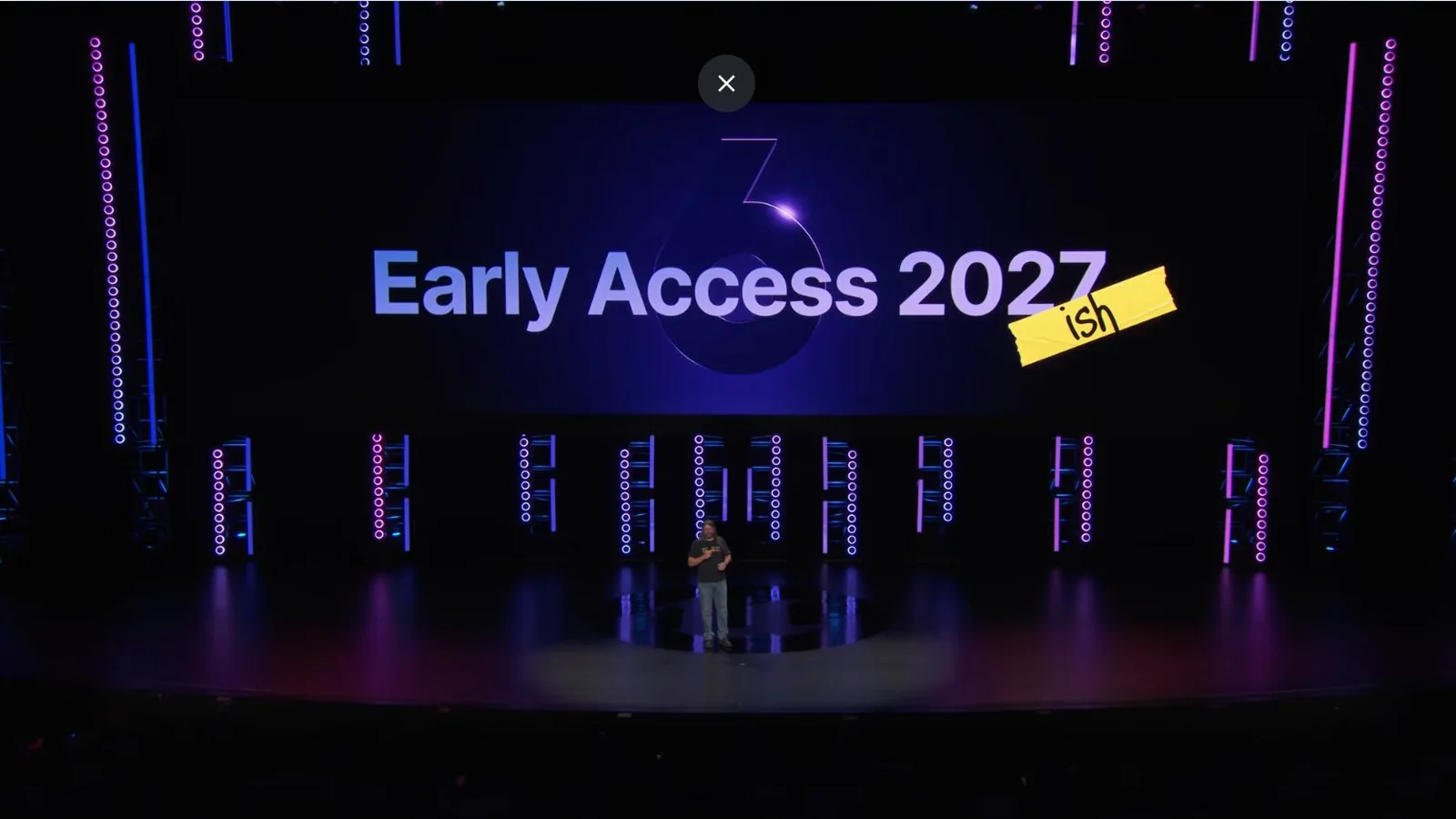 Unreal Engine 5.8 presentation imagery from Unreal Fest Chicago, including real-time rendering and engine development