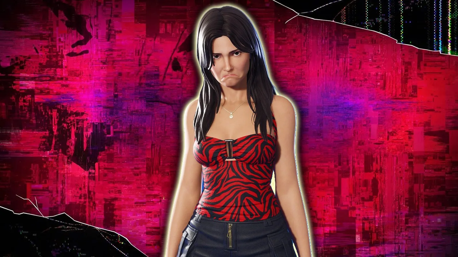 Full in-game view of Nikki's Fortnite character model and outfit