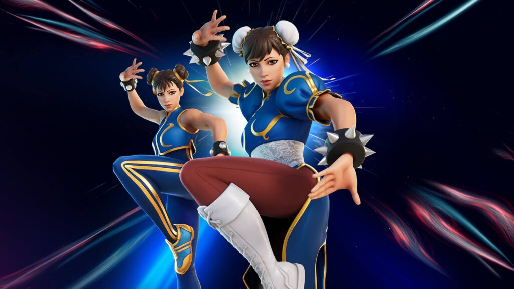 Fortnite Leak Points to Street Fighter Movie Collab on October 10 Official Fortnite artwork showing both of Chun-Li’s in-game Street Fighter styles