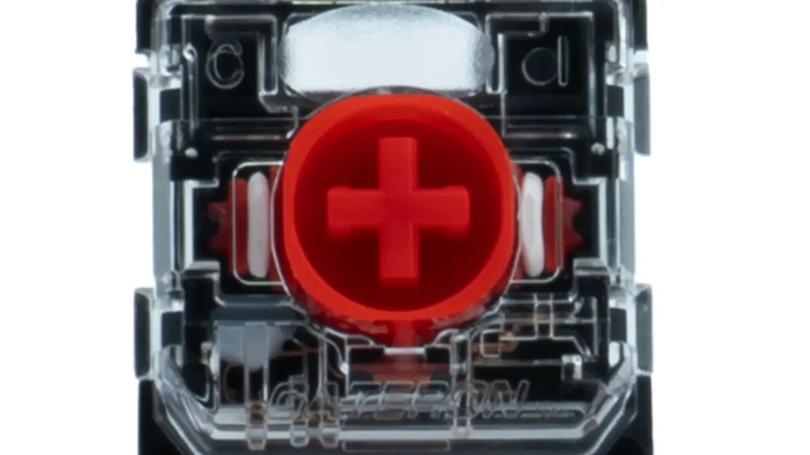 Official product imagery of the Gateron KS-33 Low Profile Silent 3.0 switch family with Black, Red and White linear