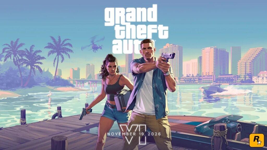 Pulled GTA 6 Rating Details Drug Use, Sex Scenes and Gore Official Grand Theft Auto VI store screenshot showing Lucia in a fighting stance