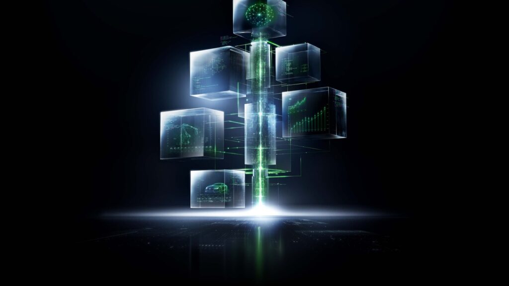 MSI Prestige N16 Flip AI+ Starts at €3,449 With RTX Spark Official MSI RTX Spark promotional background artwork with green computing graphics