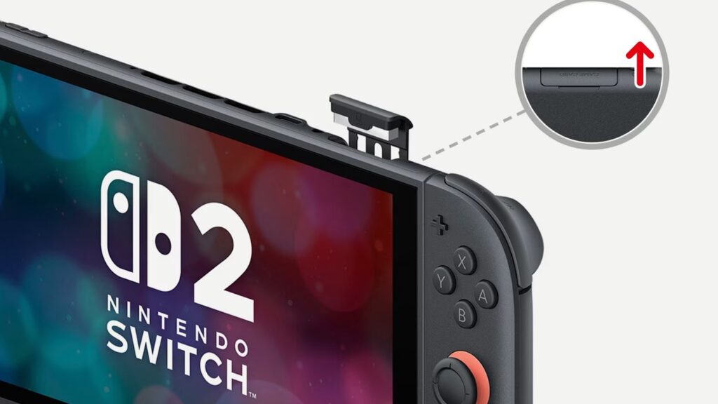 Nintendo Switch 2 Game-Key Card Reprints Face Alleged Restriction Official Nintendo comparison of a standard Switch 2 game cartridge and a Game-Key Card, displayed side by side