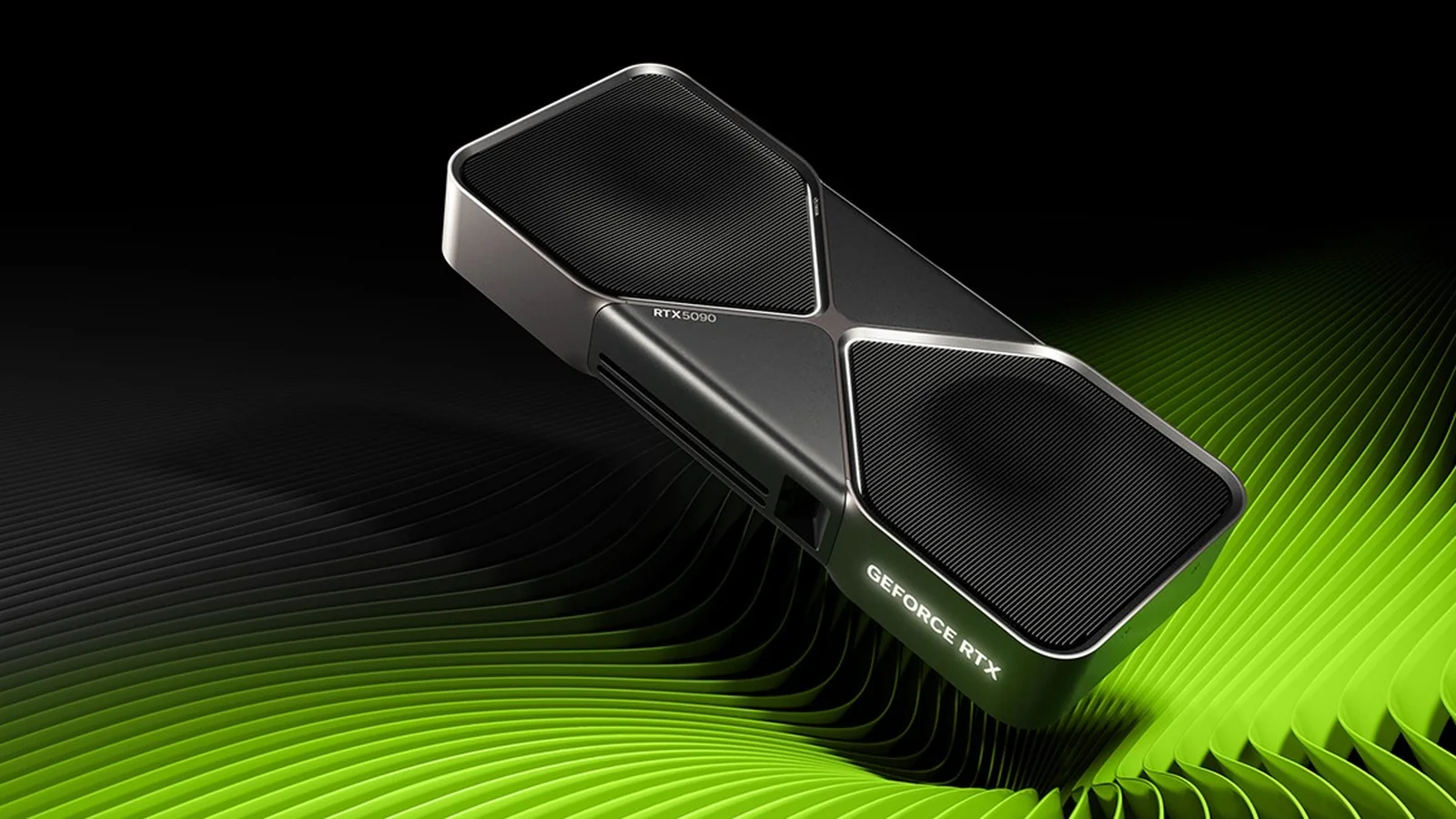 NVIDIA GeForce RTX 5090 Founders Edition shown in official product imagery