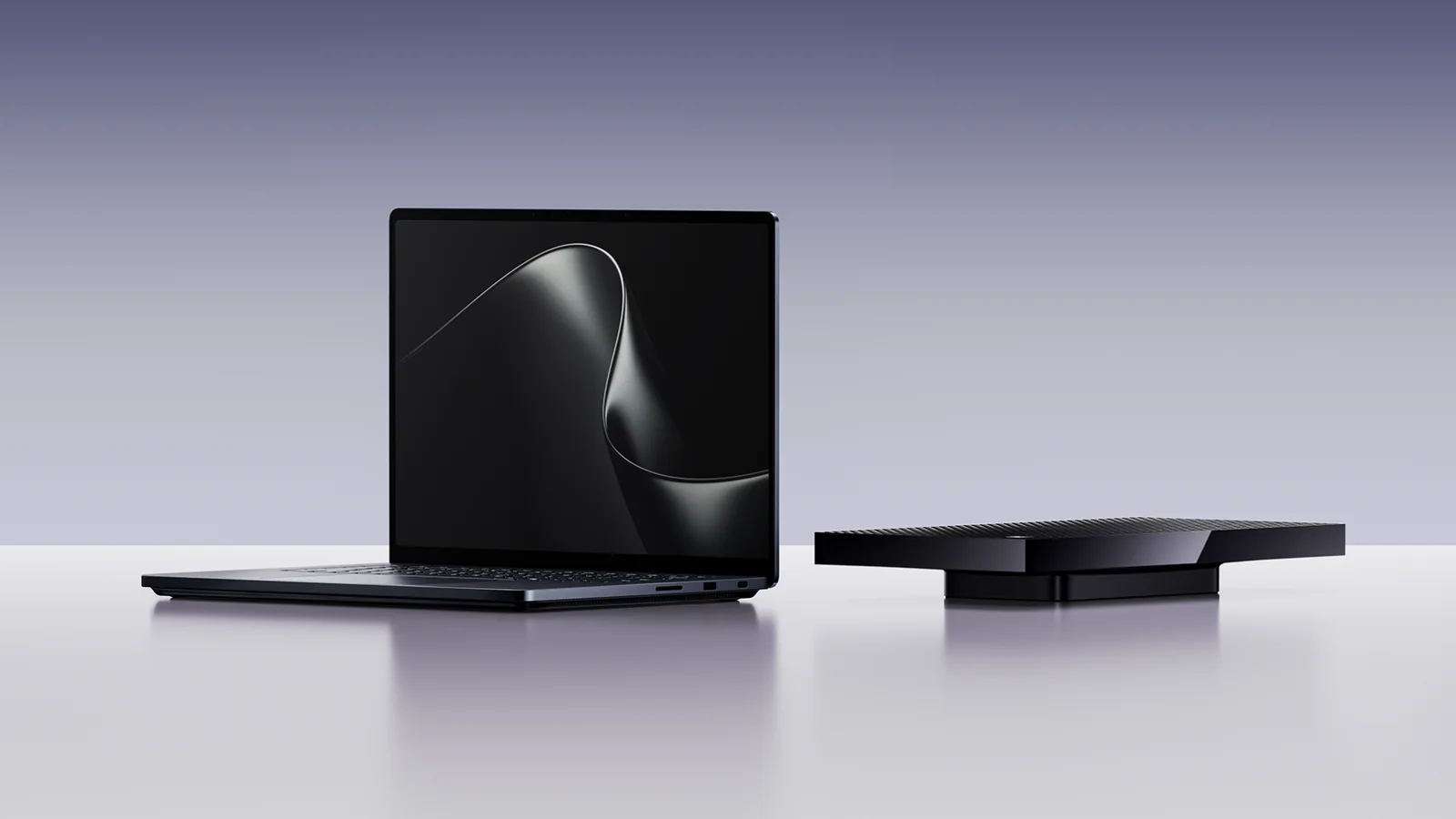 Microsoft Surface Laptop Ultra alongside the Surface RTX Spark Dev Box