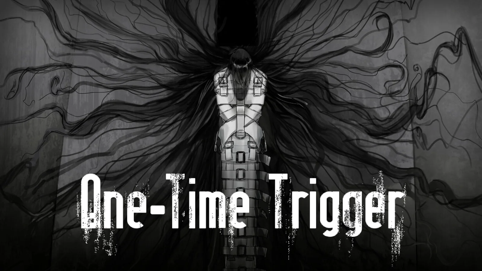 Official One-Time Trigger full-game promotional artwork in a wide landscape format
