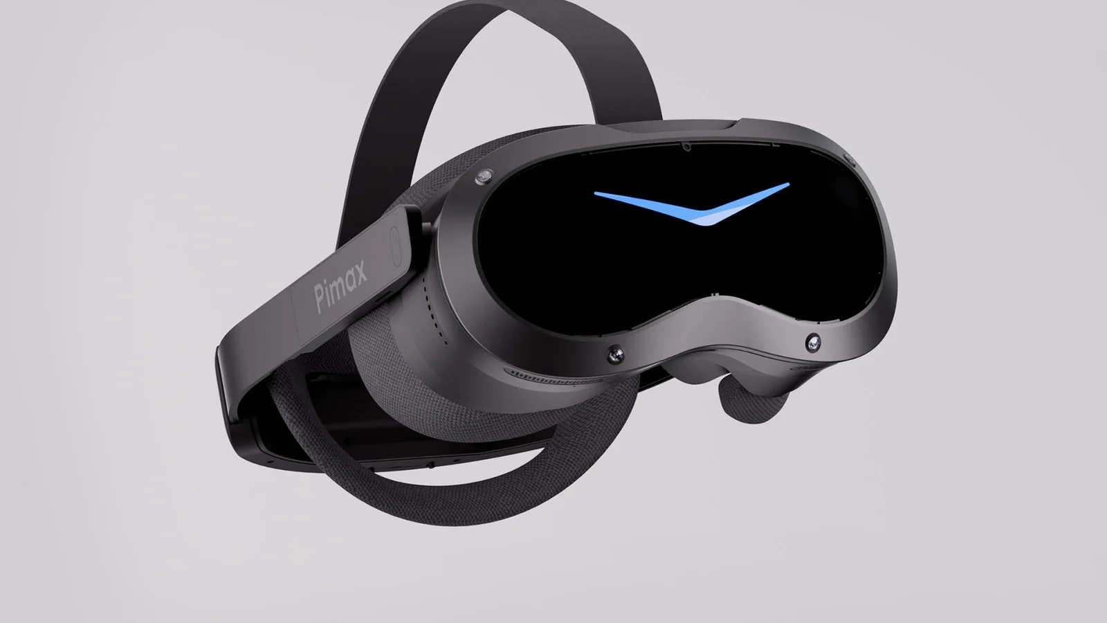 Official Pimax Crystal Pro product render from a front three-quarter angle