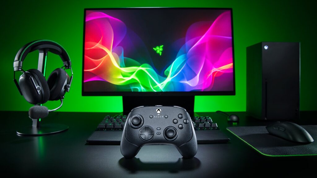 Wolverine V4 Pro and Tournament Edition shown together in Razer’s main launch artwork