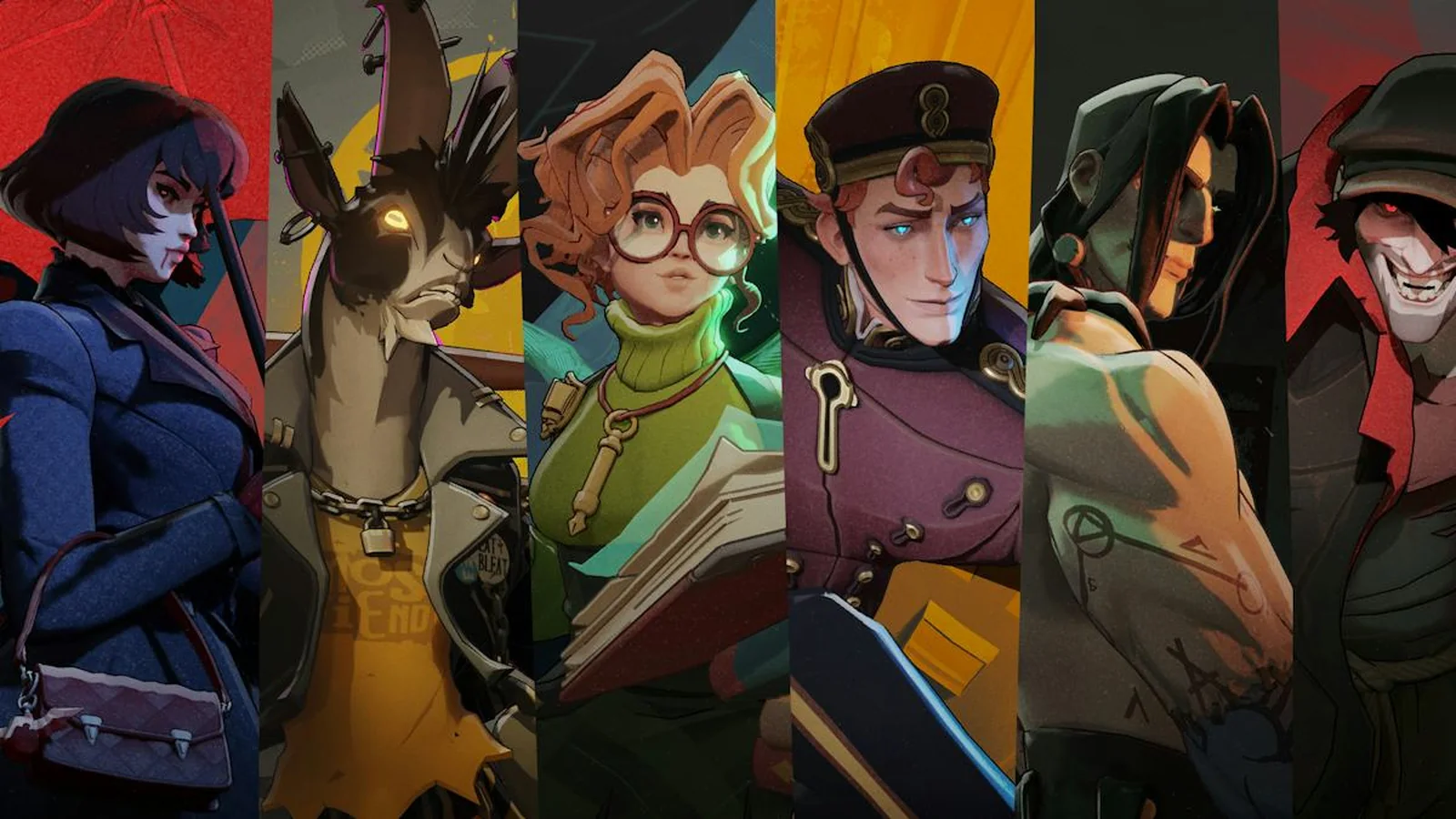 Deadlock hero artwork featuring several characters introduced around the game's major update cycle