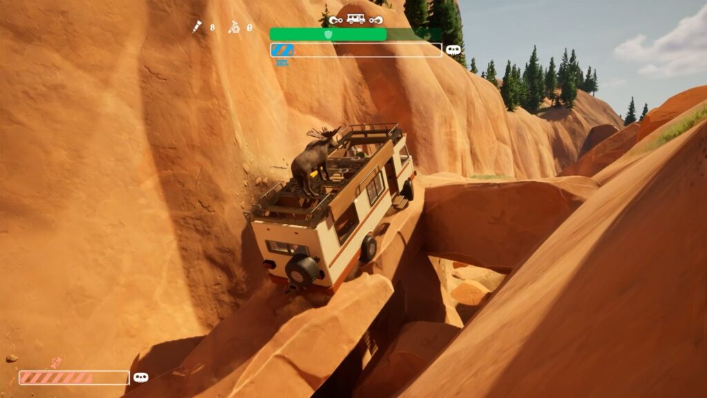 RV There Yet? Comes to PS5 and Switch 2 on October 29 With Cross-Play Official wide promotional artwork showing an RV stuck on a forested mountain road, with several stylized characters in