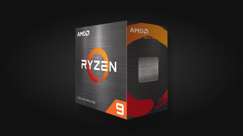 Unreleased Ryzen 9 5900X3D Sample Surfaces With 128MB L3 Cache Official AMD product image of the Ryzen 9 5900X processor and retail box
