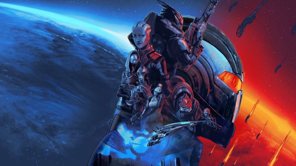 Save Mass Effect Petition Passes 200,000 Signatures After BioWare Closure Official 16:9 Mass Effect Legendary Edition key artwork, available in versions with and without the game's logo