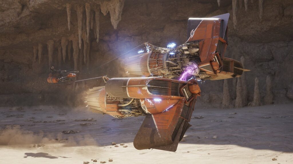 Star Wars: Galactic Racer Campaign Is Free With Prime on Luna Official Galactic Racer promotional artwork used with the February gameplay-trailer reveal