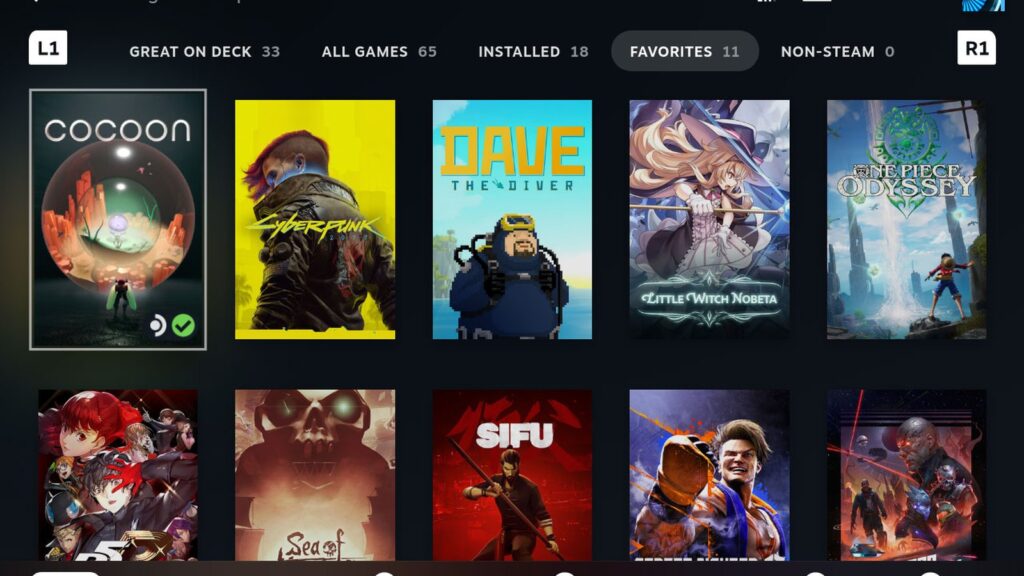Valve Says Steam for Linux Still Doesn’t Support Arm PCs Official Steam Deck software image showing the SteamOS game library interface with several installed titles