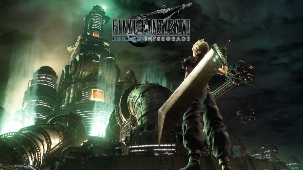 Xbox Game Pass October 2026 Wave 2 Adds Final Fantasy VII Remake Official Final Fantasy VII Remake Intergrade image showing the futuristic city of Midgar illuminated by glowing green