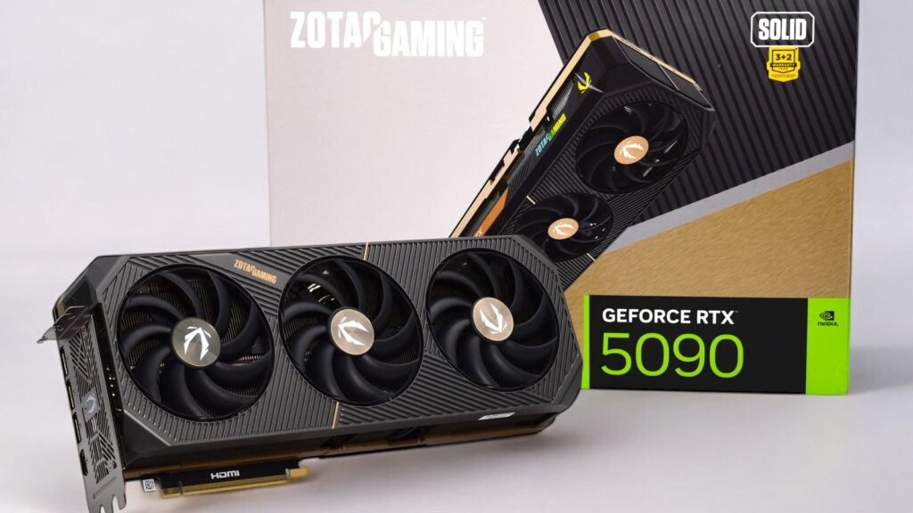 $470,000 in Zotac RTX 5090 GPUs Reported Missing at Brazil Airport Zotac GeForce RTX 5090 SOLID graphics card photographed in front of its retail packaging
